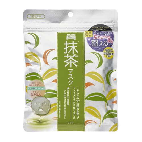 Wafood Made Uji Matcha Sheet Mask 10 Sheets
