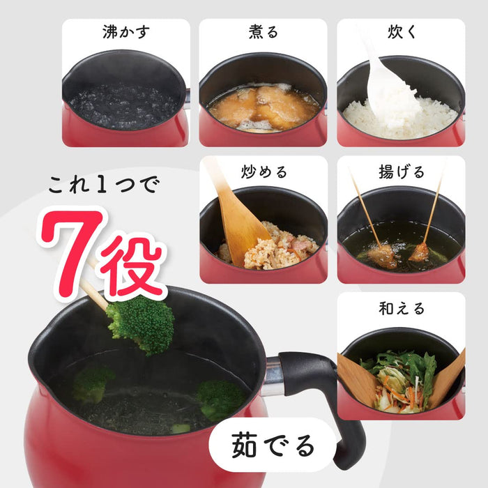 Wahei Freiz Multi Pot L Size 16Cm 3L Ih Compatible Rice Milk Frying Pot Japan Sra-9474