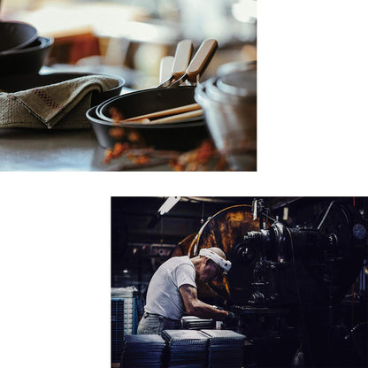 Wahei Freiz Tsubamesanjo Iron Frying Pan 26Cm Japan Ih/Gas Compatible Enzo En-010