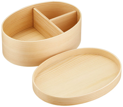 Ruozhao Wakacho Fh01W Magewappa Japan One-Stage Lunch Box Natural