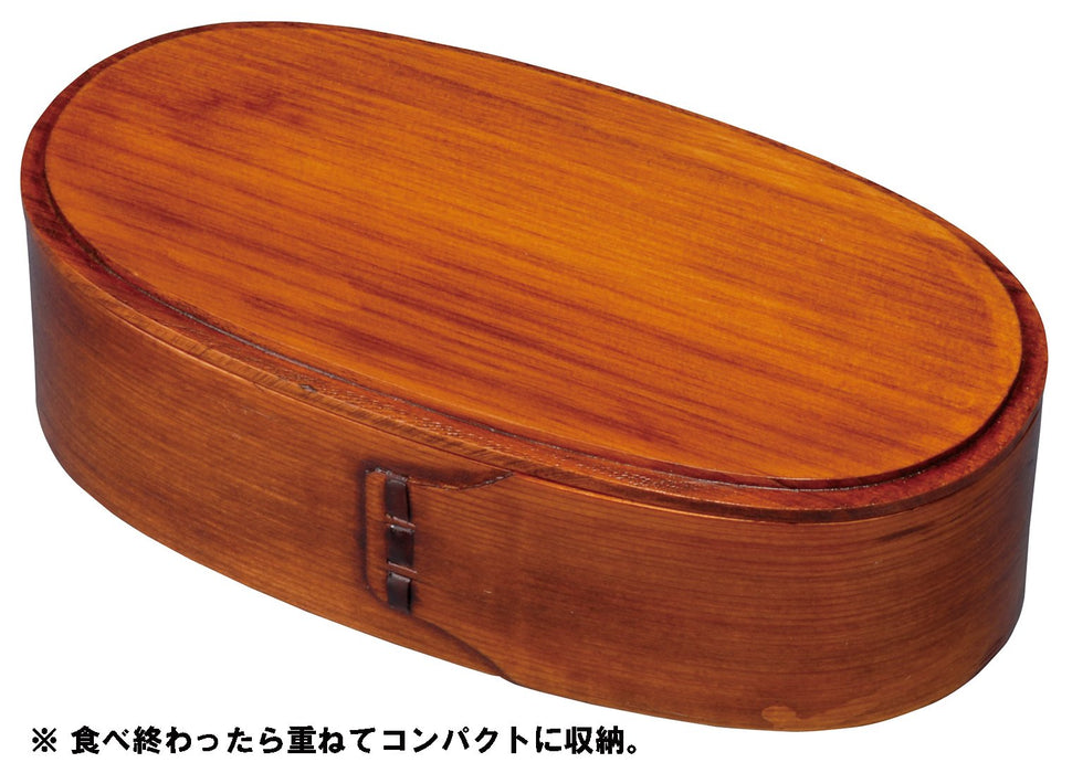 Ruozhao Wakacho Magewappa 2-Tier Japan Lunch Box Fh02