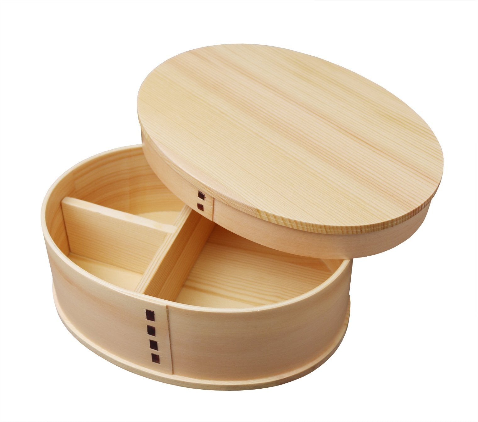 Ruozhao Wakacho Magewappa Japanese Lunch Box Wp03Sw - Oval Small Natural