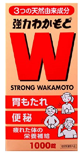 Wakamoto Strong Wakamoto 1000 片 - 日本维生素、矿物质和保健品