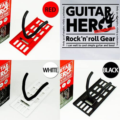 Wakabayashi Factory Wall Bijin Gh-02W Guitar Hanger For Plaster Boards White Japan