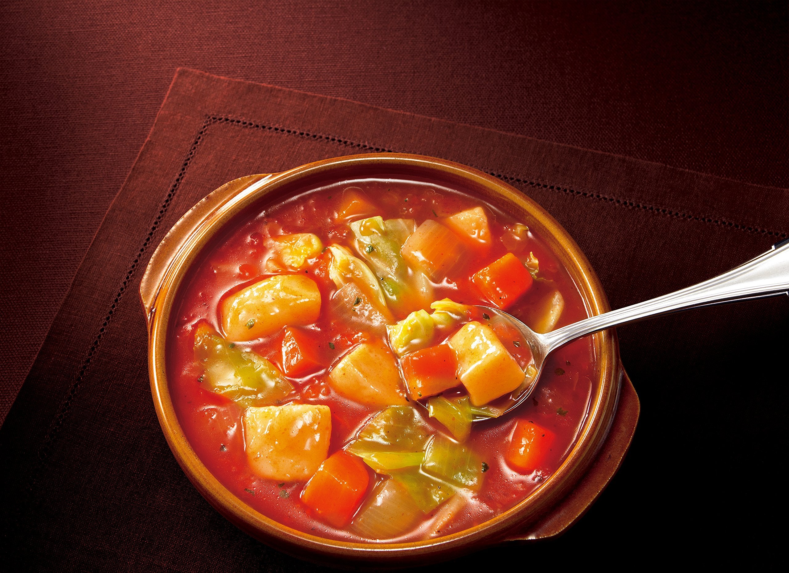 Whole Vegetables Ripe Tomato Minestrone 200G Japan | 6 Pack