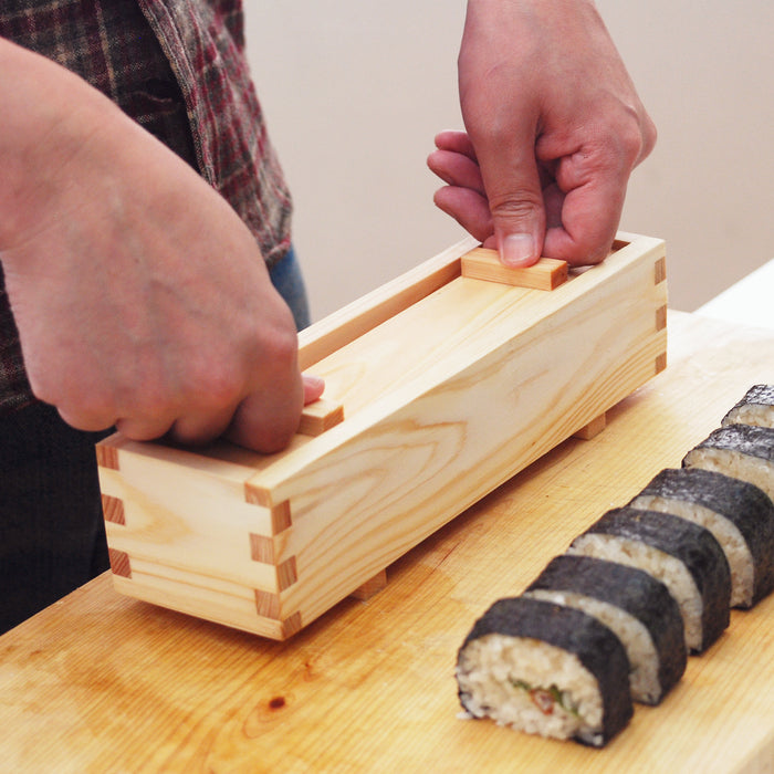 Yamacoh Hinoki Cypress Wooden Roll Sushi Mold Japan
