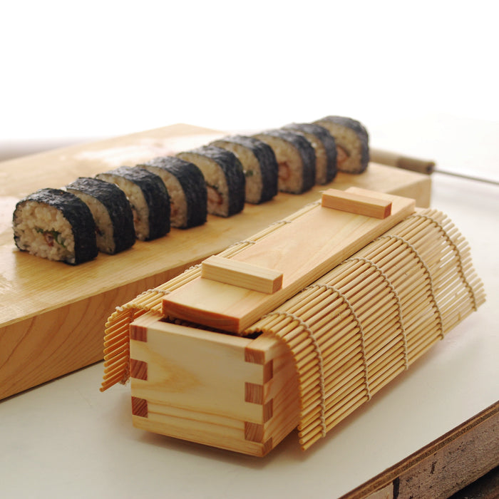 Yamacoh Hinoki Cypress Wooden Roll Sushi Mold Japan