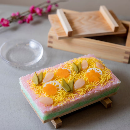 Yamacoh Hinoki Cypress Wooden Sushi Mold Medium