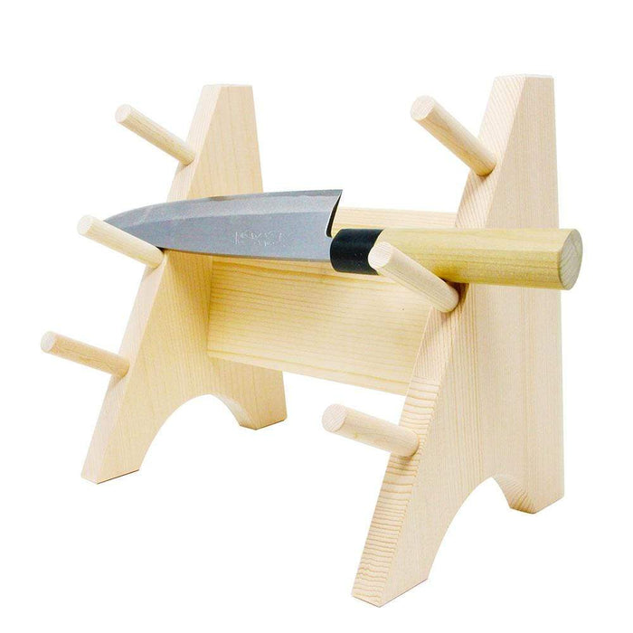 Yamacoh Katana-Style Wooden Knife Rack for 3 Knives (10300)