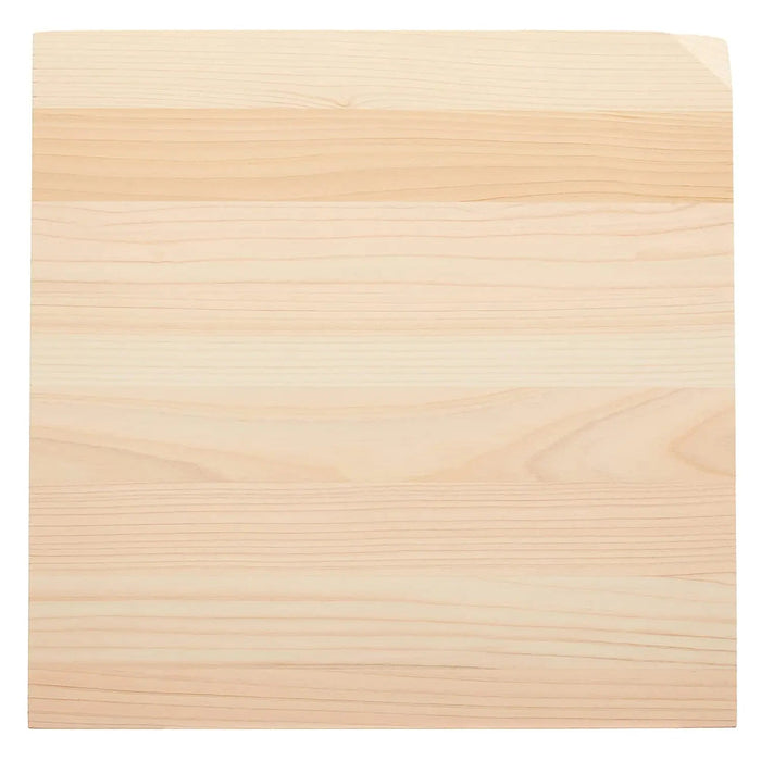 Yamacoh Kiso Hinoki Cypress Wooden Cutting Board With A Wooden Box