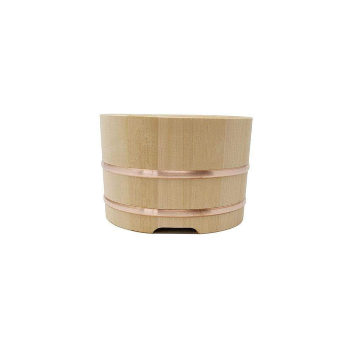 Yamacoh Ohitsu Sawara Japanese Wooden Rice Container (Nosebitsu) 30Cm