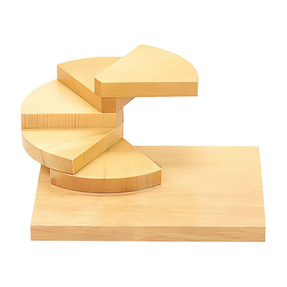 Yamacoh Wooden 5-Tier 3-Dimensional Sushi Serveware