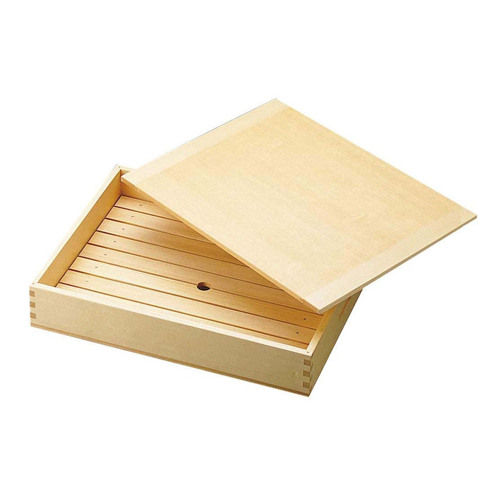 Yamacoh 木制寿司卷盒（带盖）