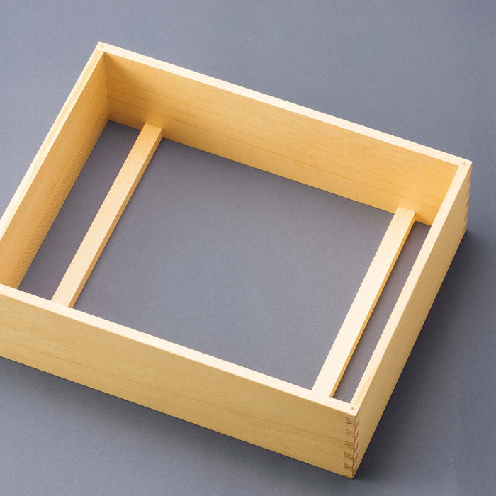 Yamacoh 木制寿司网盒 配不锈钢托盘（小）