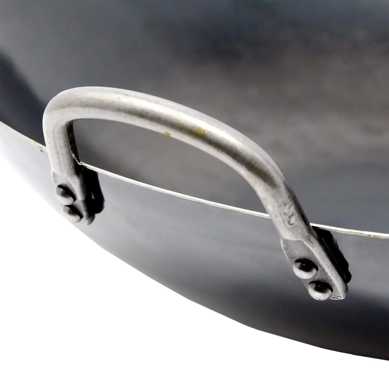 Yamada Hammered Iron Double-Handle Wok (1.6Mm Thickness) 48cm