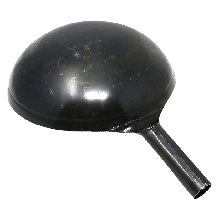 Yamada Hammered Iron Round Bottom Wok (1.2Mm Thickness) 24cm - Unseasoned