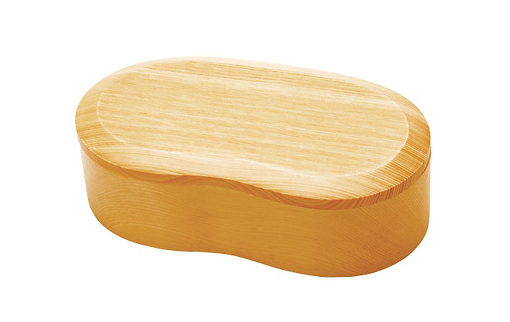 Yamaco White Wood Hollow Cooking Box 27448 From Japan For Broad Beans
