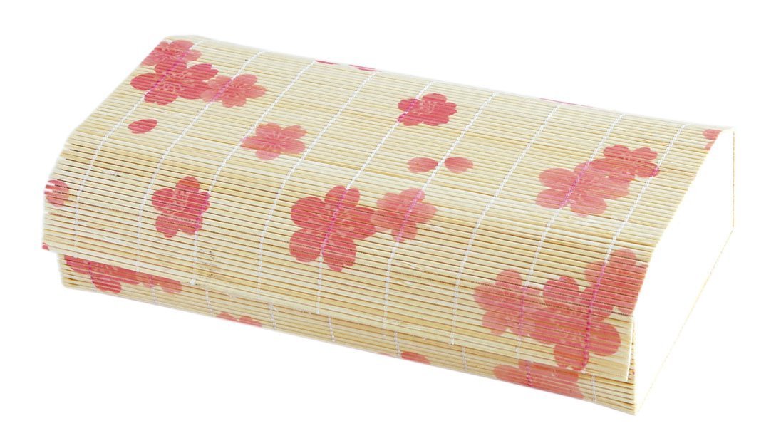 Yamaco 38536 Cherry Blossom Pattern Large Bento Sudare - Japanese Made
