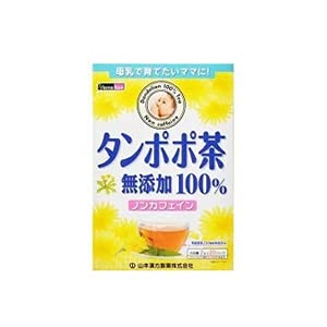 Yamamoto Kampo Dandelion Tea Japan 100% Additive-Free (2G X 20 Packages X 5)
