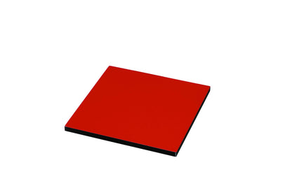 Yamaya Lacquerware Wooden Flower Stand Square Plate Black Red Japan 12Cm | Made In Japan | Ryokan Hotel