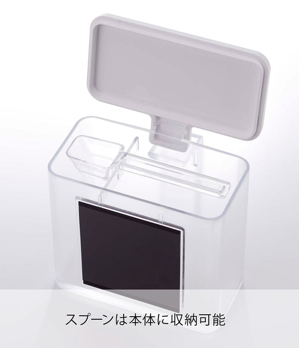 Yamazaki Industrial Japan Magnet Seasoning Stocker White 11X9X10.5Cm Tower Container
