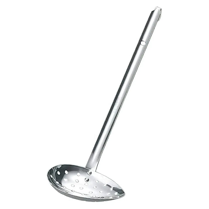 Yukiwa Stainless Steel Side-Scooping Ladle With Holes 20ml