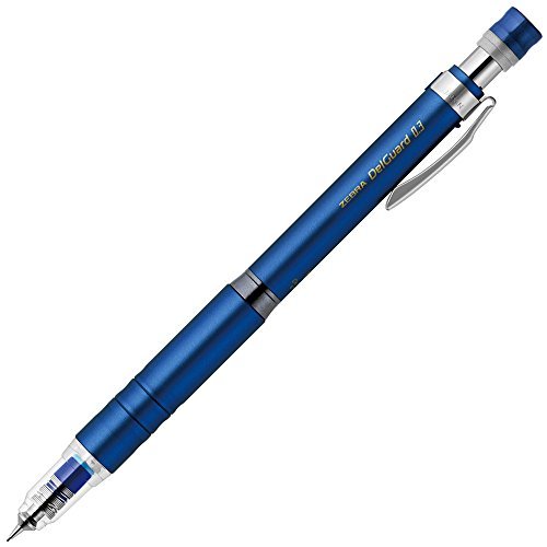 Zebra Mechanical Pencil Delguard Type Lx 0.3 Blue Japan P-Mas86-Bl