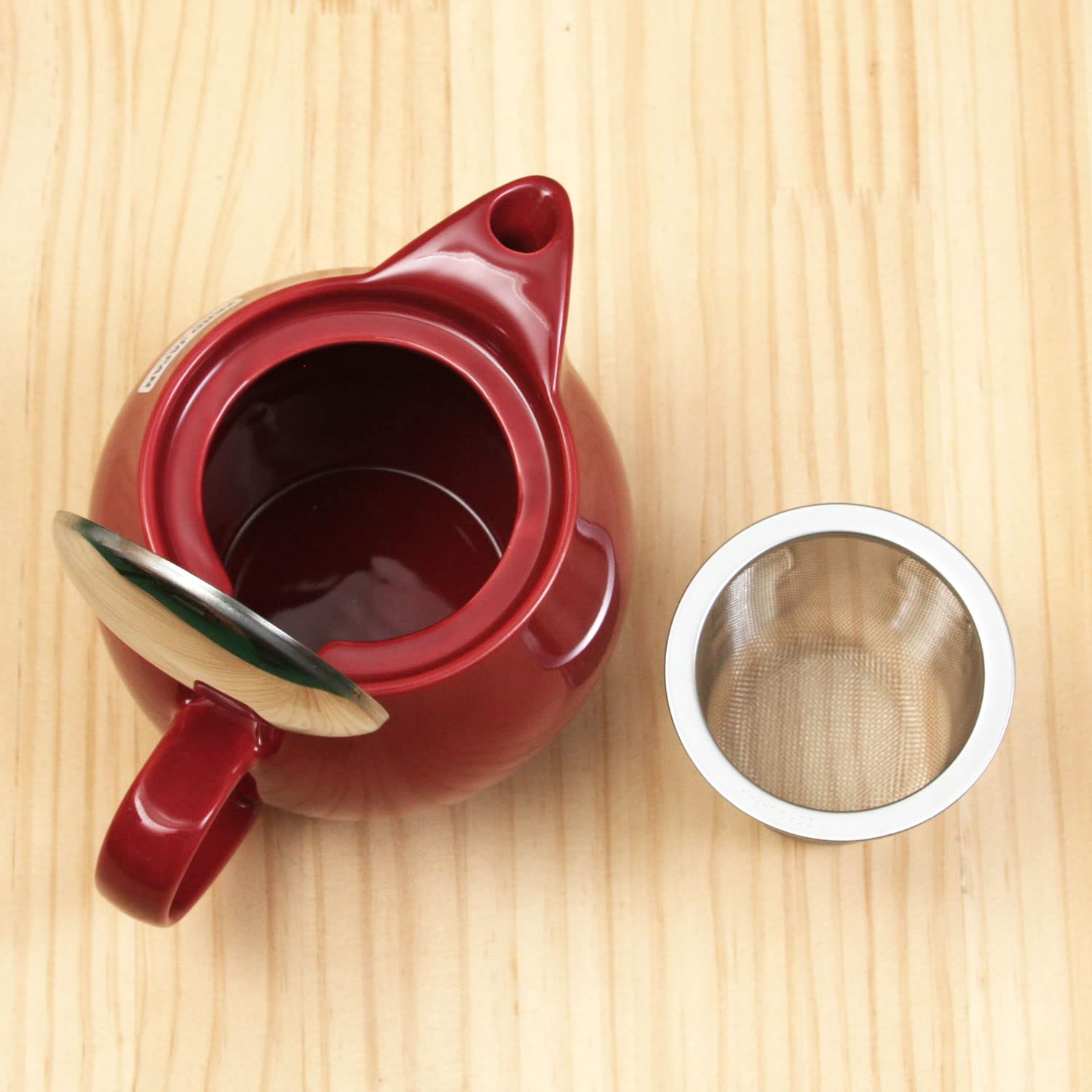 Zero Japan Universal Teapot Burgundy 450Ml Bbn-02 Japan