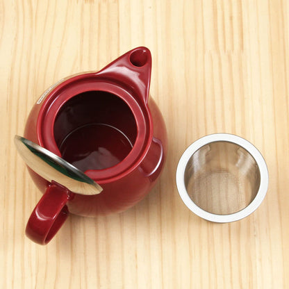 Zero Japan Universal Teapot Burgundy 450Ml Bbn-02 Japan