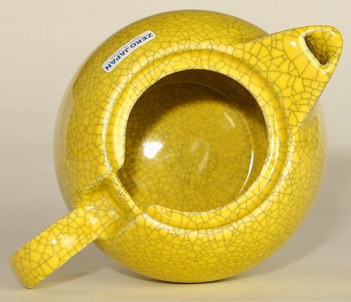 Zero Japan Teapot 5 Crackle Colors Bbn-04 Sky Yellow W166Xd120Xh115Mm
