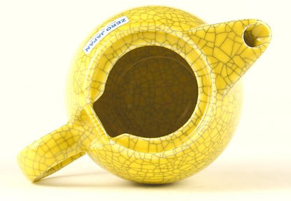 Zero Japan Teapot 5 Crackle Colors Bbn-04 Sky Yellow W166Xd120Xh115Mm