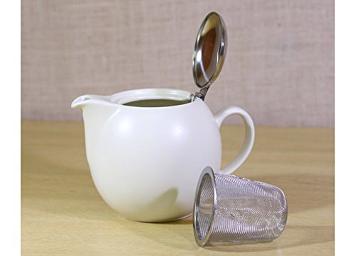 Zero Japan Universal Teapot 5 Gelato Colors Bbn-04 Gva Vanilla White W166Xd120Xh115Mm