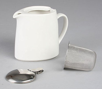 Zero Japan White Herb Teapot 600Cc Bbn-09S - Made In Japan