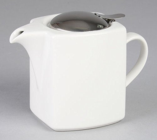 Zero Japan Herb Teapot Square 670Cc White Bbn-11 - Made In Japan