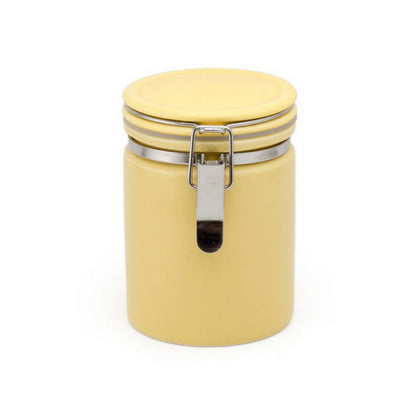 Zero Japan Mino Ware Ceramic Tea Canister 100 Yellow