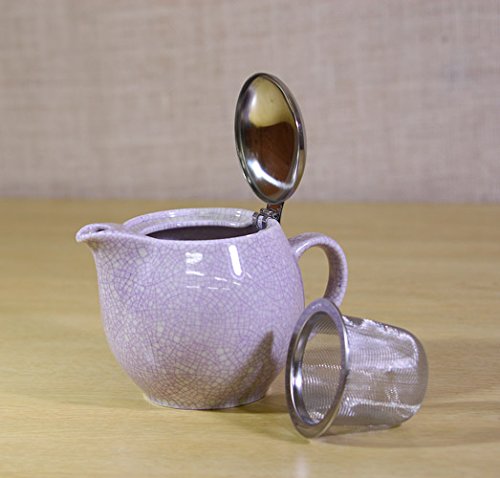 Zero Japan Universal Teapot 3 People Artisan Crackle Color Series Bbn-02 Acpu Purple