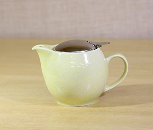 Zero Japan Artisan Crackle Teapot For 3 People - Bbn-02 Acye Artisan Yellow