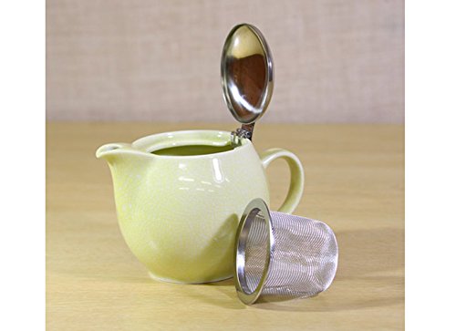 Zero Japan Artisan Crackle Teapot For 3 People - Bbn-02 Acye Artisan Yellow