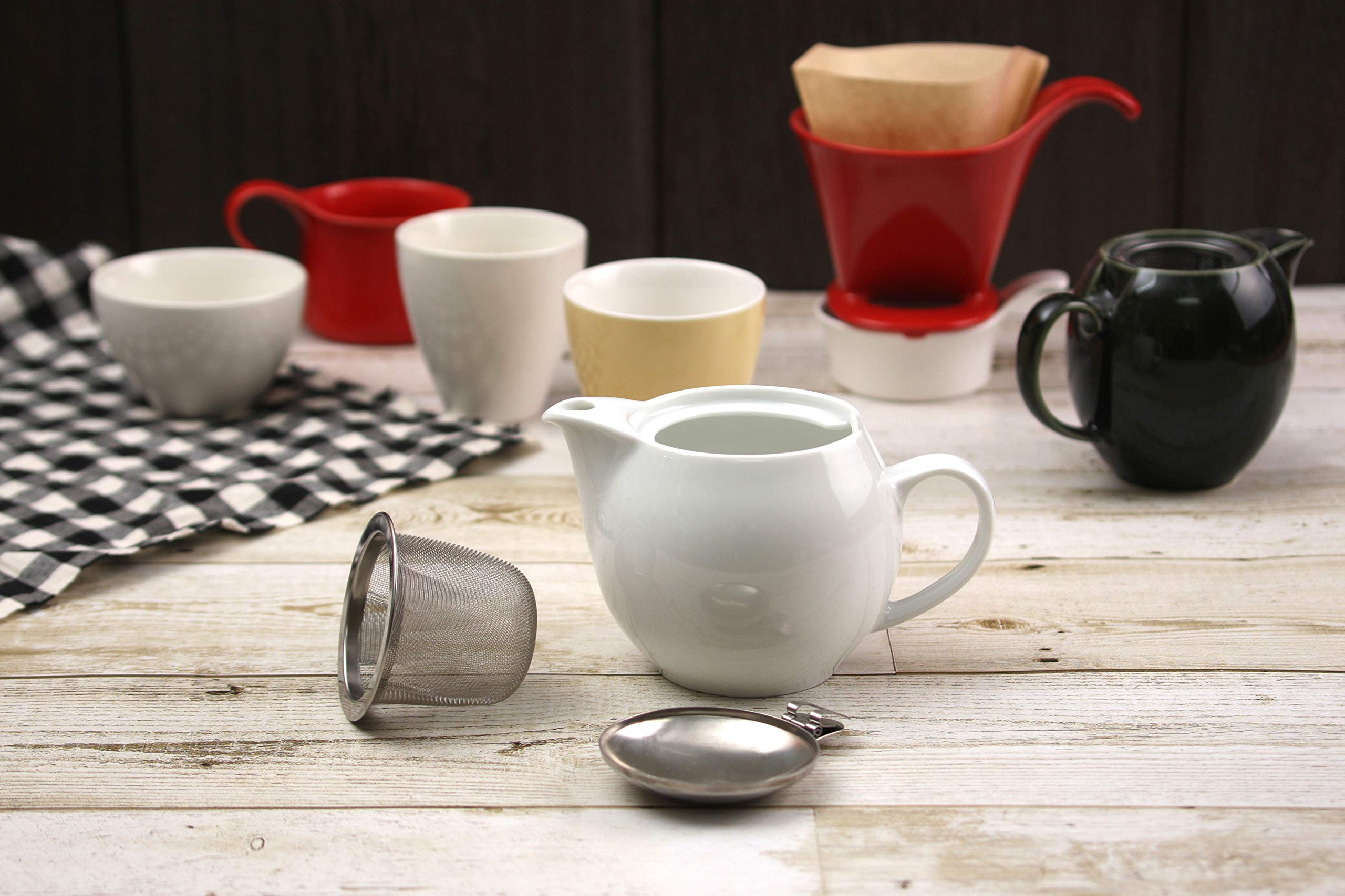 Zero Japan Universal 3 Person Teapot Gelato Color Bbn-02 Gma Mango Orange 150X100Xh100Mm