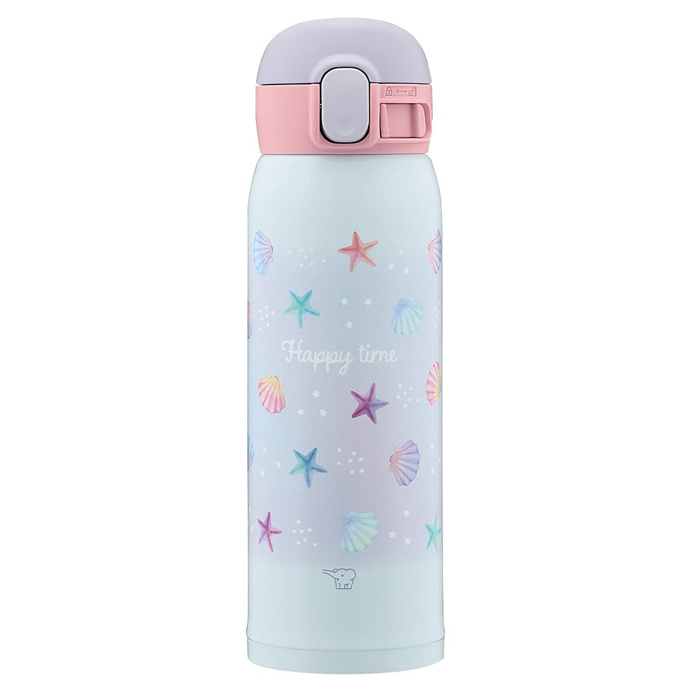 Zojirushi Kids Thermos Stainless Water Bottle with Cup in Blue