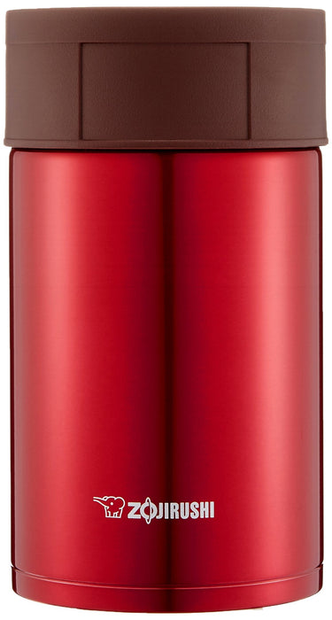 Zojirushi Mahobin (Zojirushi) Stainless Steel Hood Jar 550Ml Clear Red Sw-Hc55-Rc