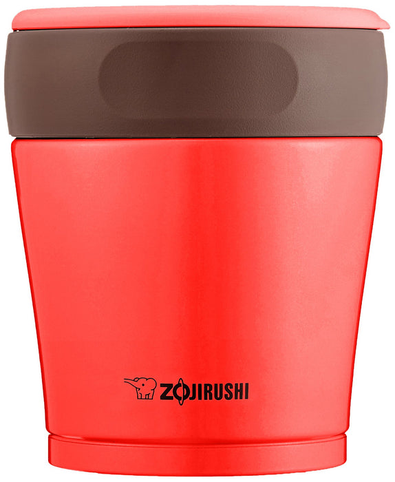 Zojirushi Mahobin (Zojirushi) Stainless Steel Vacuum Insulation Hood Jar Lunch Box Heat Insulation Cold Insulation Wide Mouth 260Ml Berry Sw-Gd26-Pp
