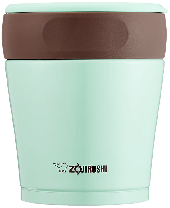 Zojirushi Mahobin (Zojirushi) Stainless Steel Vacuum Insulation Hood Jar Lunch Box Heat Insulation Cold Insulation Wide Mouth 260Ml Blue Sw-Gd26-Ap