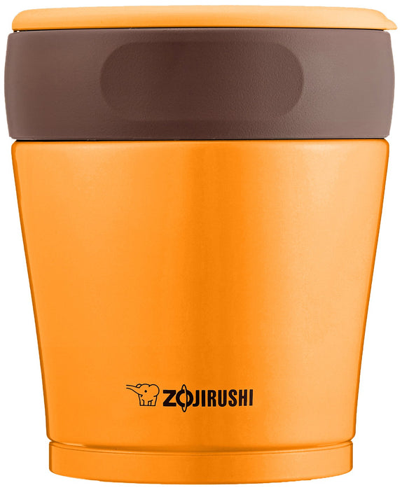 Zojirushi Mahobin（象印）不锈钢真空隔热罩罐饭盒隔热保冷宽口260Ml黄色Sw-Gd26-Dp