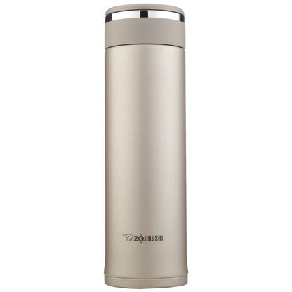 Zojirushi Japan Direct Drink Stainless Mug 480Ml Cinnamon Gold Sm-Jd48-Nl
