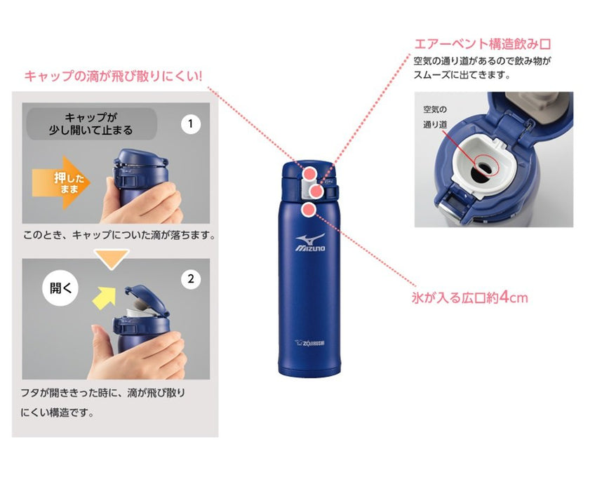 像印 SM-SM48-AA 480ml 馬克杯 Mizuno 藍色