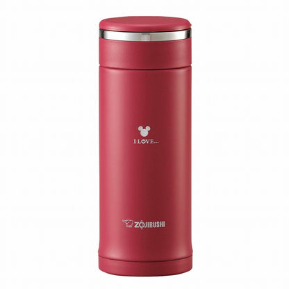 Zojirushi 360Ml Red Stainless Steel Water Bottle Mug Japan Sm-Jv36D-Ea