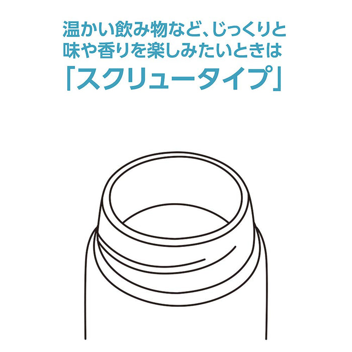 Zojirushi 日本不锈钢水瓶 360 毫升 黑色 Sm-Na36-Ba