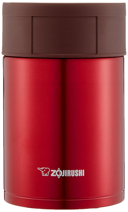 象印 (Zojirushi) 不锈钢罩盖罐 450ml 透明红色 Sw-Hc45-Rc