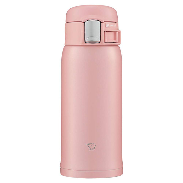 Zojirushi (Zojirushi) Water Bottle Direct Drinking [One-Touch Open] Stainless Mug 360Ml Pink Sm-Sf36-Pa